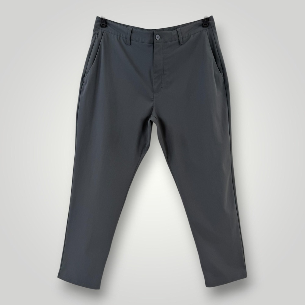 SKYR Pants Mens 38x31 Gray‎ Tricot Dynasty Slim Fit Chino Knit Stretch Tapered